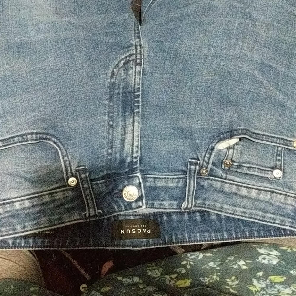 PacSun skinny leg blue jeans